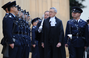 The Hon Andrew Li, the first Chief Justice of the Court of Final Appeal (HKSAR Information Services Department photo)