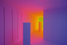 克魯茲–迭斯•卡洛斯： 《空間和時間裡的色彩》 美國休斯頓美術館 2011年 (照片提供: 克魯茲–迭斯基金會)