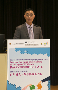 Mr Kevin Yeung, Secretary for Education, gave an officiating address.