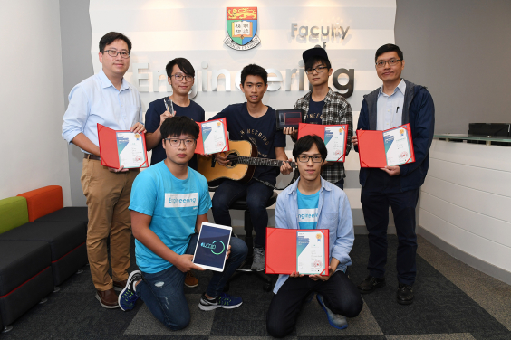 Two HKU Engineering teams win top prizes at national “Mobile Application Innovation Contest” 