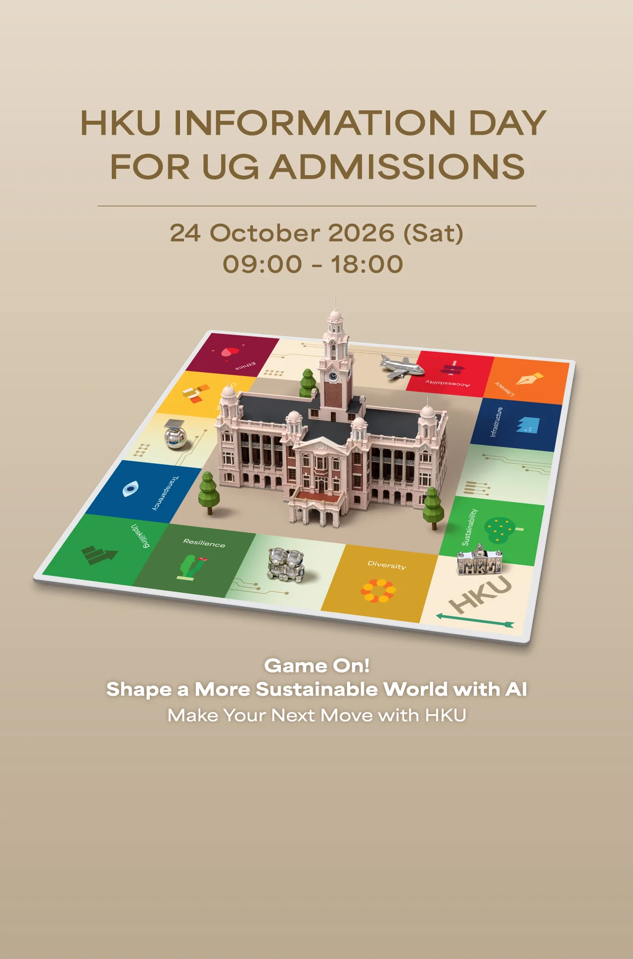 HKU InfoDay 2026 promotional banner.
