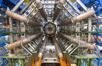 ATLAS探測器的正面（相片鳴謝 CERN）
