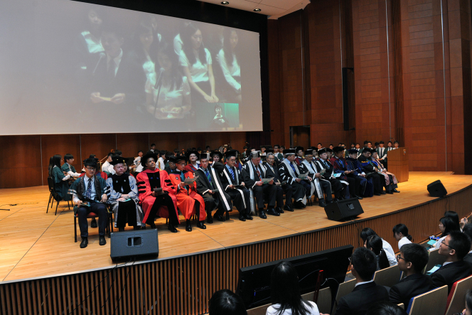 HKU holds Inauguration Ceremony for New Students 2015