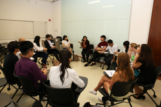 HKU 2016 Idea-thon break-out discussion.