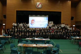 Knots of hearts workshop in St Margaret's Co-educational English Secondary and Primary School - Group Photo