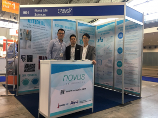 The Novus team (from left) Mr. Colin Wong, Dr. Wilson Wong and Dr. Kenneth Lai