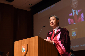 Chairman of Convocation Dr Patrick Poon