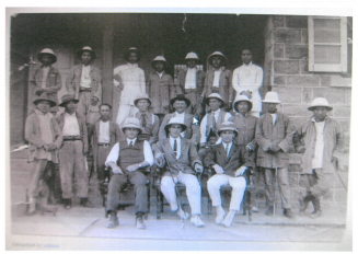 Mr. Daniel Joseph Jaffe, the project’s engineer-in-charge (first row middle)(source: Sylvia, the granddaughter of D.J.Jaffe, from Website of Gwulo)