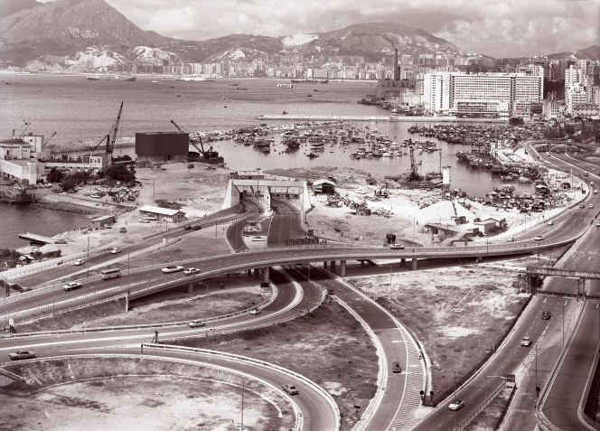 Approach Roads to the first Cross Harbour Tunnel in Causeway Bay © Heather Coulson