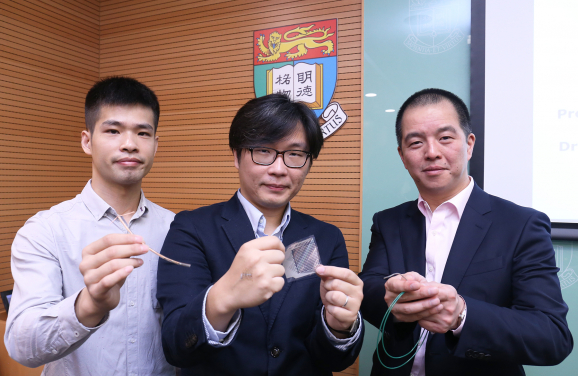 Members of the research team (from left): Mr Ji Xudong, Dr Paddy Chan Kwok-leung and Professor Gilberto Leung Ka-kit.
