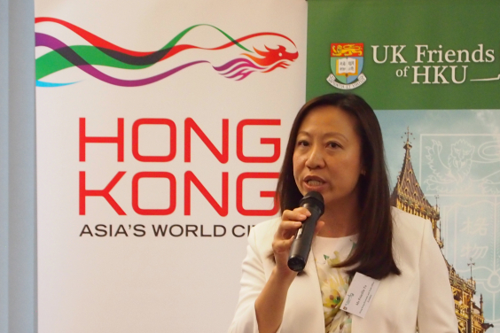 Ms Priscilla To, Director-General of the HK Economic and Trade Office, London