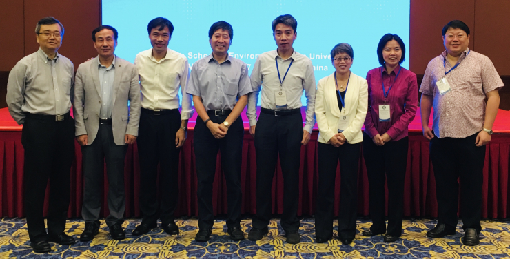 The Theme-based Research Team (4th from the right: Professor Xiao-Yan Li, the leader of this project; 1st from the right: Professor Kenneth Leung).






































































 