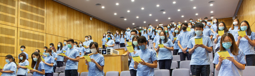 73 Year 3 Bachelor of Dental Surgery students take the oath
 