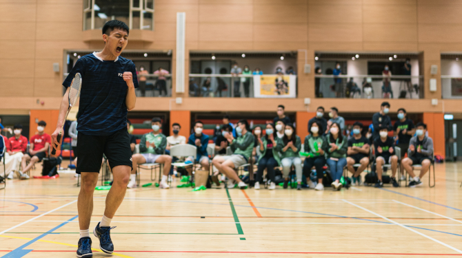 香港大學羽毛球男子隊30年來首次奪冠
