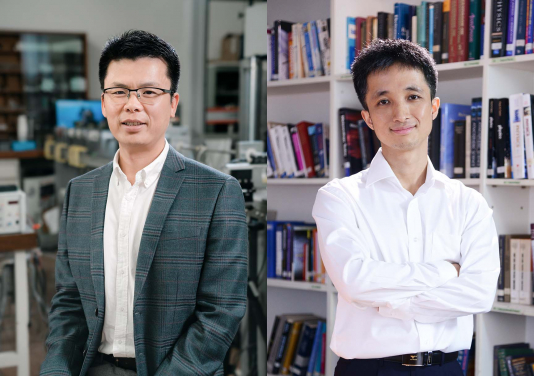 Professor Mingxin Huang (Left) and Professor Yao Wang (Right)
