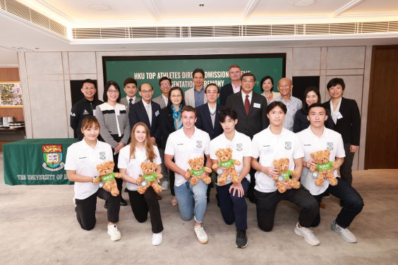 HKU admits eight outstanding athletes under Top Athletes Direct Admission Scheme 2023/24