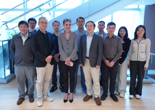 Ms. Tiziana Bonapace visits the Department of Geography, HKU, and meets with the geospatial data science team of the department
 