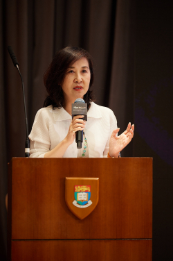 Ms Isabella Wong, Associate Vice-President (China Affairs) of HKU