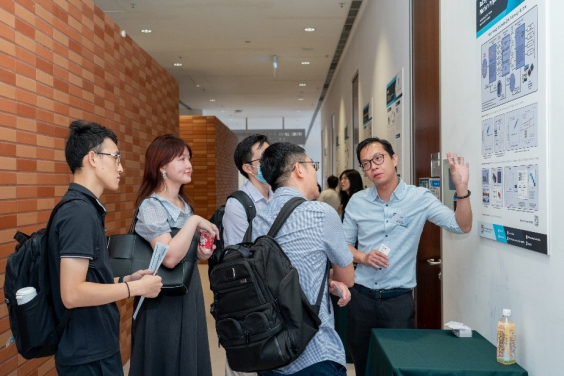 HKU research teams introduced their innovative technology to the participants.