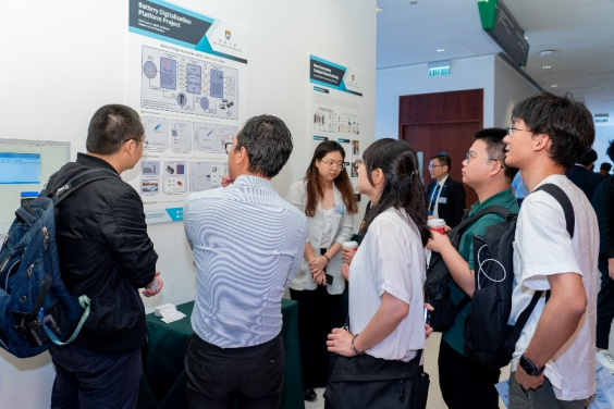 HKU research teams introduced their innovative technology to the participants.