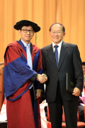 Ed X Wu, Lam Woo Professor in Biomedical Engineering and Dr Samuel Lam 