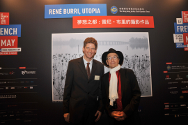 雷尼·布里與博物館總監Florian Knothe
